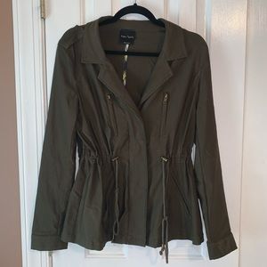 Olive Green Cargo Jacket